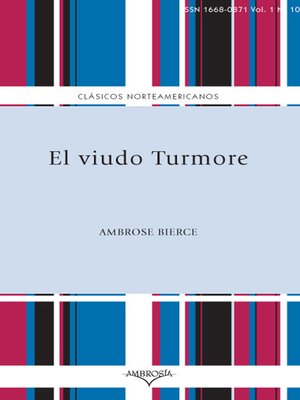 cover image of El viudo Turmore